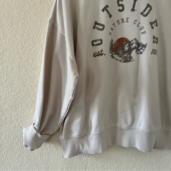 Graphic crewneck sweater Size Large - Picture 3 of 5